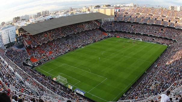 campo de fútbol del mestalla visto desde arriba